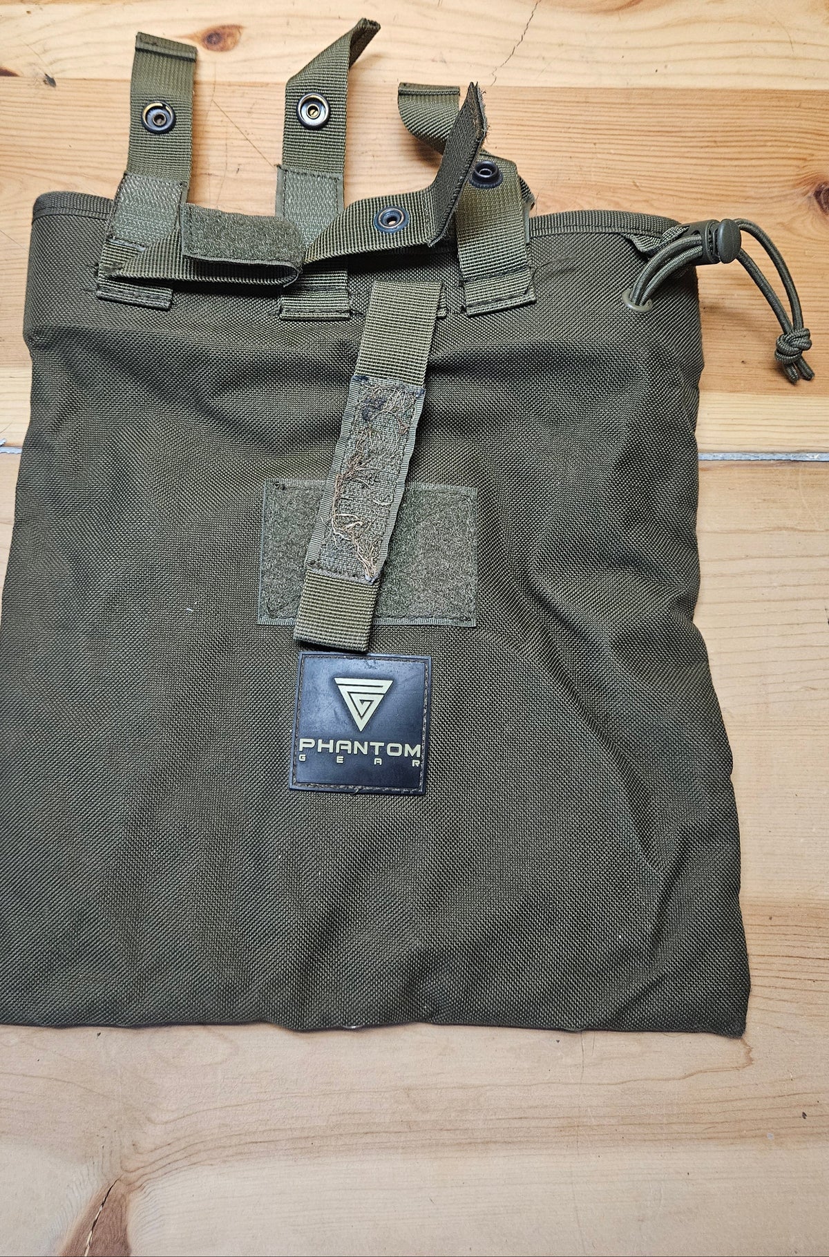phantom gear OD green dump pouch pre-owned