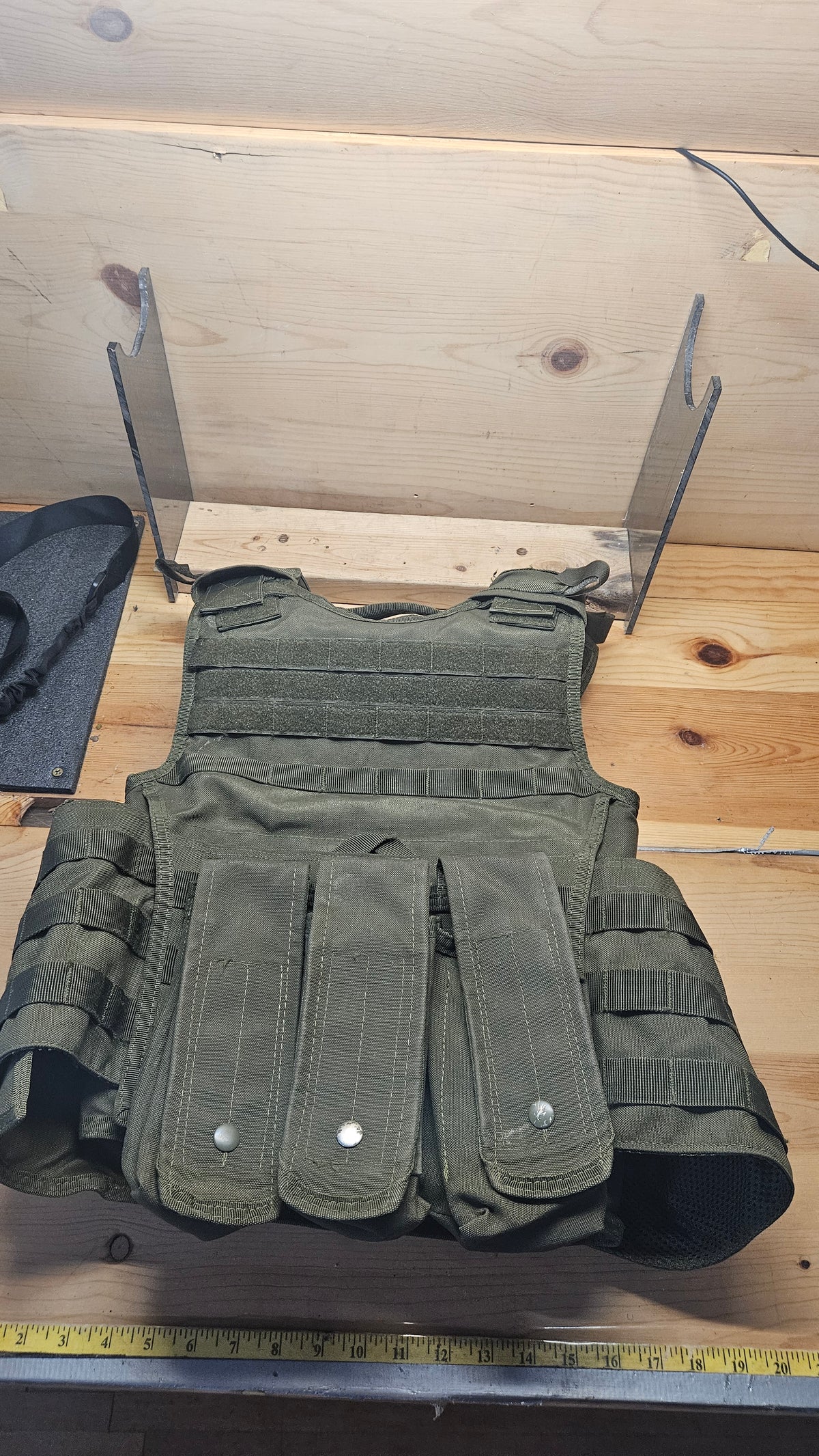 M Condor plate carrier OD green w/ backpack w/ m4 pouch