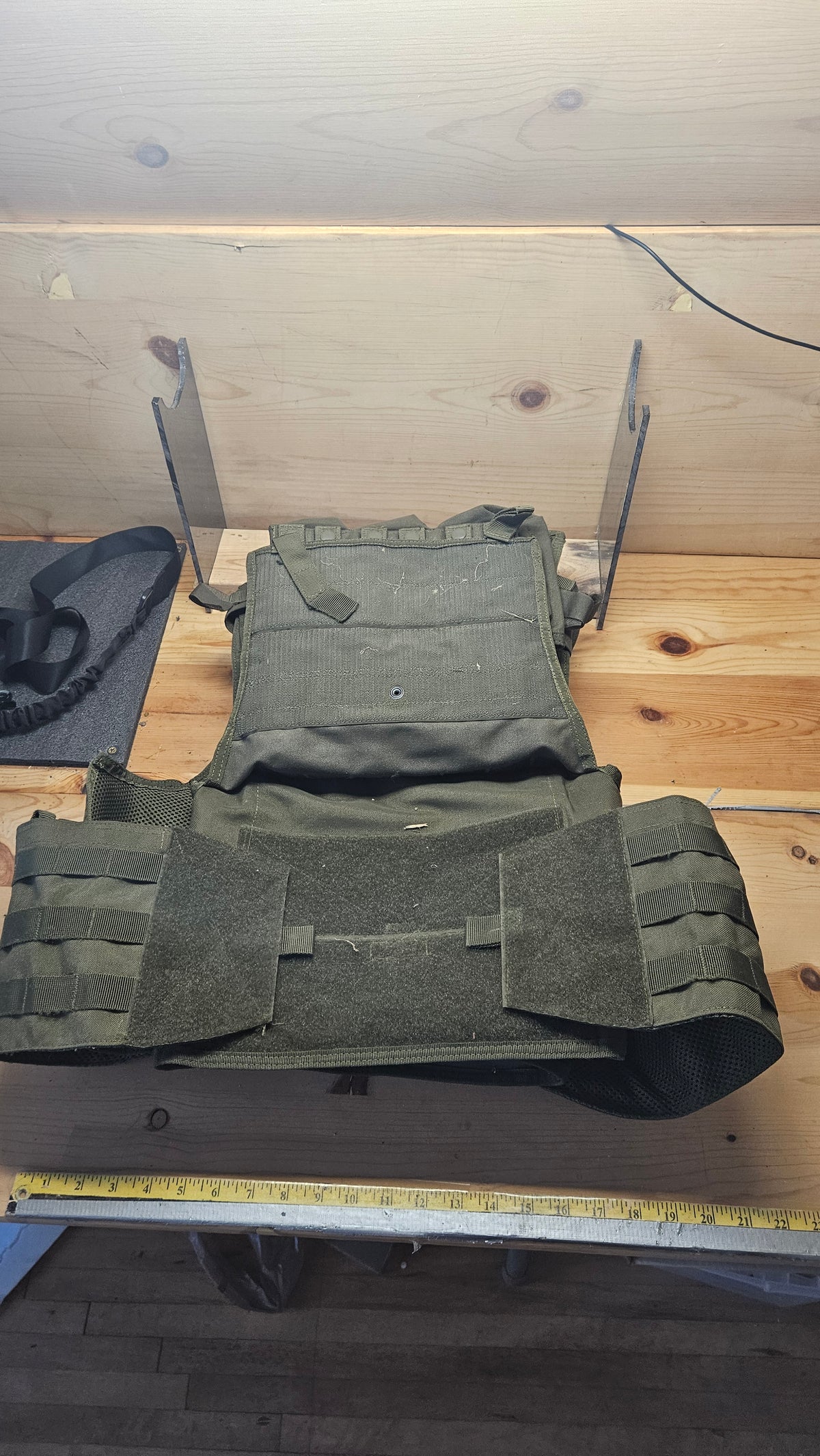 M Condor plate carrier OD green w/ backpack w/ m4 pouch