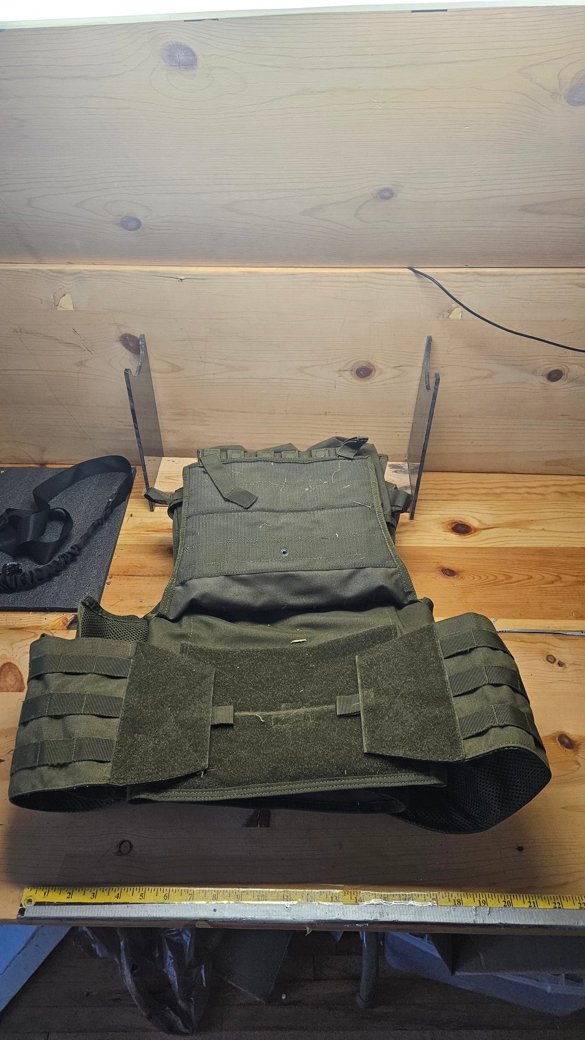 M Condor plate carrier OD green w/ backpack w/ m4 pouch